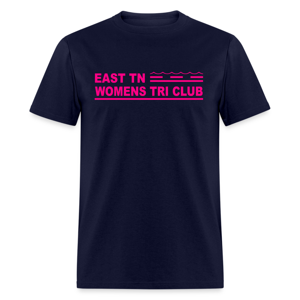 ETN Womens Tri Club- Unisex Classic T-Shirt - navy