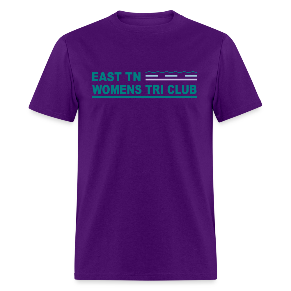 East TN Womens Tri Club- Unisex Classic T-Shirt - purple
