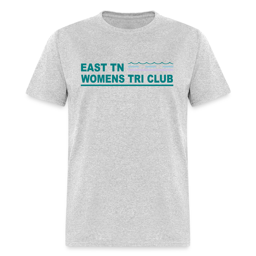 East TN Womens Tri Club- Unisex Classic T-Shirt - heather gray
