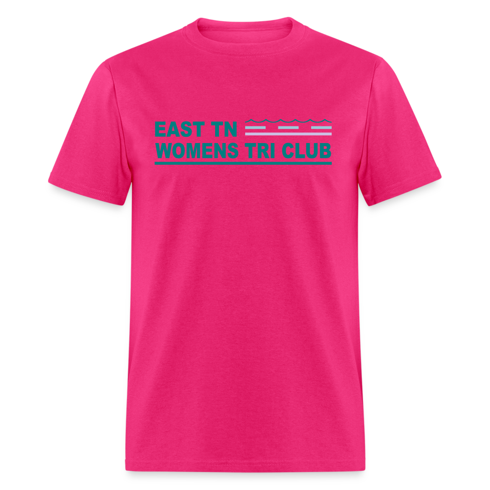 East TN Womens Tri Club- Unisex Classic T-Shirt - fuchsia