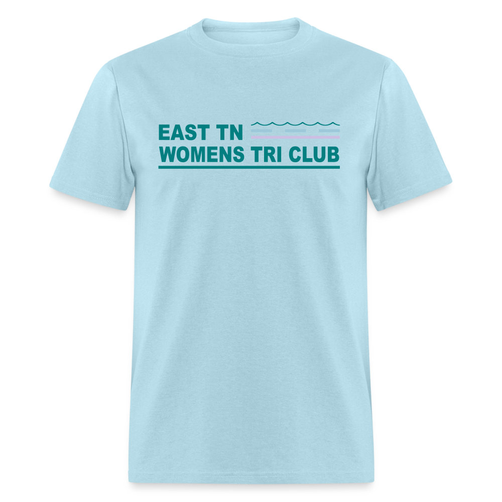 East TN Womens Tri Club- Unisex Classic T-Shirt - powder blue