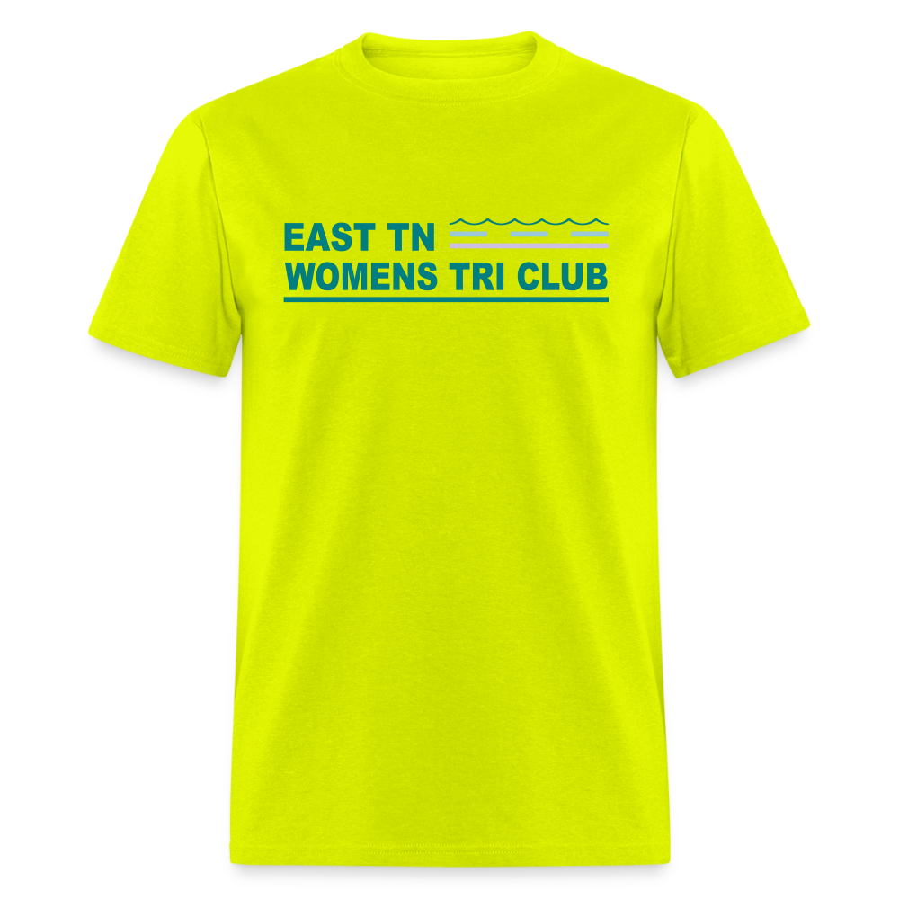 East TN Womens Tri Club- Unisex Classic T-Shirt - safety green
