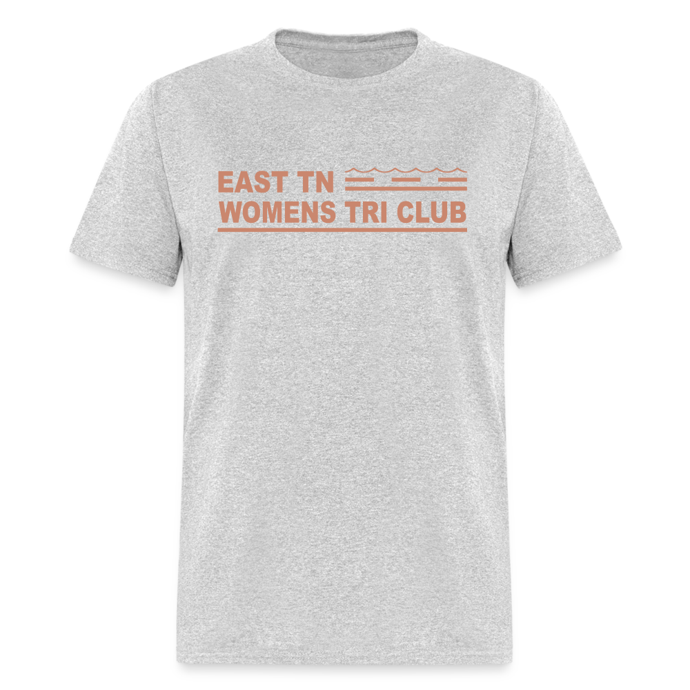 ETN Womens Tri Club Velvet Pink- Unisex Classic T-Shirt - heather gray