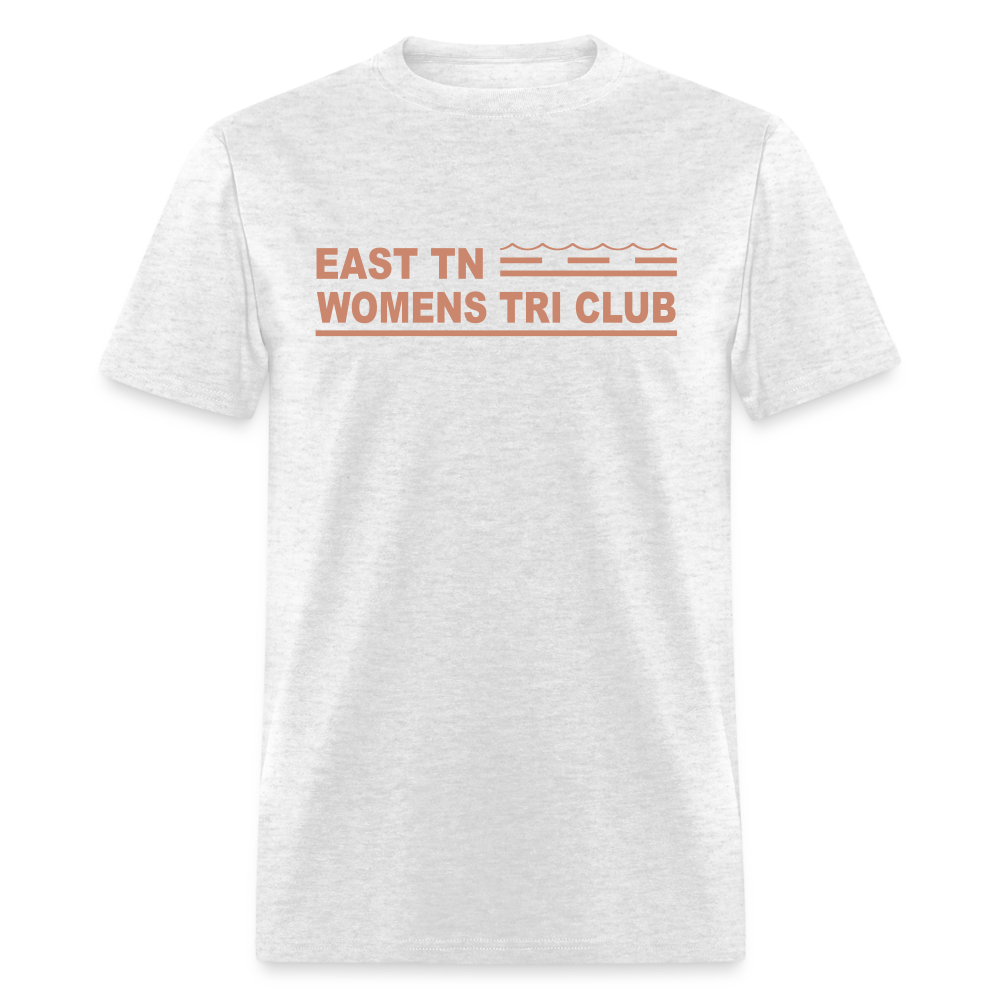 ETN Womens Tri Club Velvet Pink- Unisex Classic T-Shirt - light heather gray