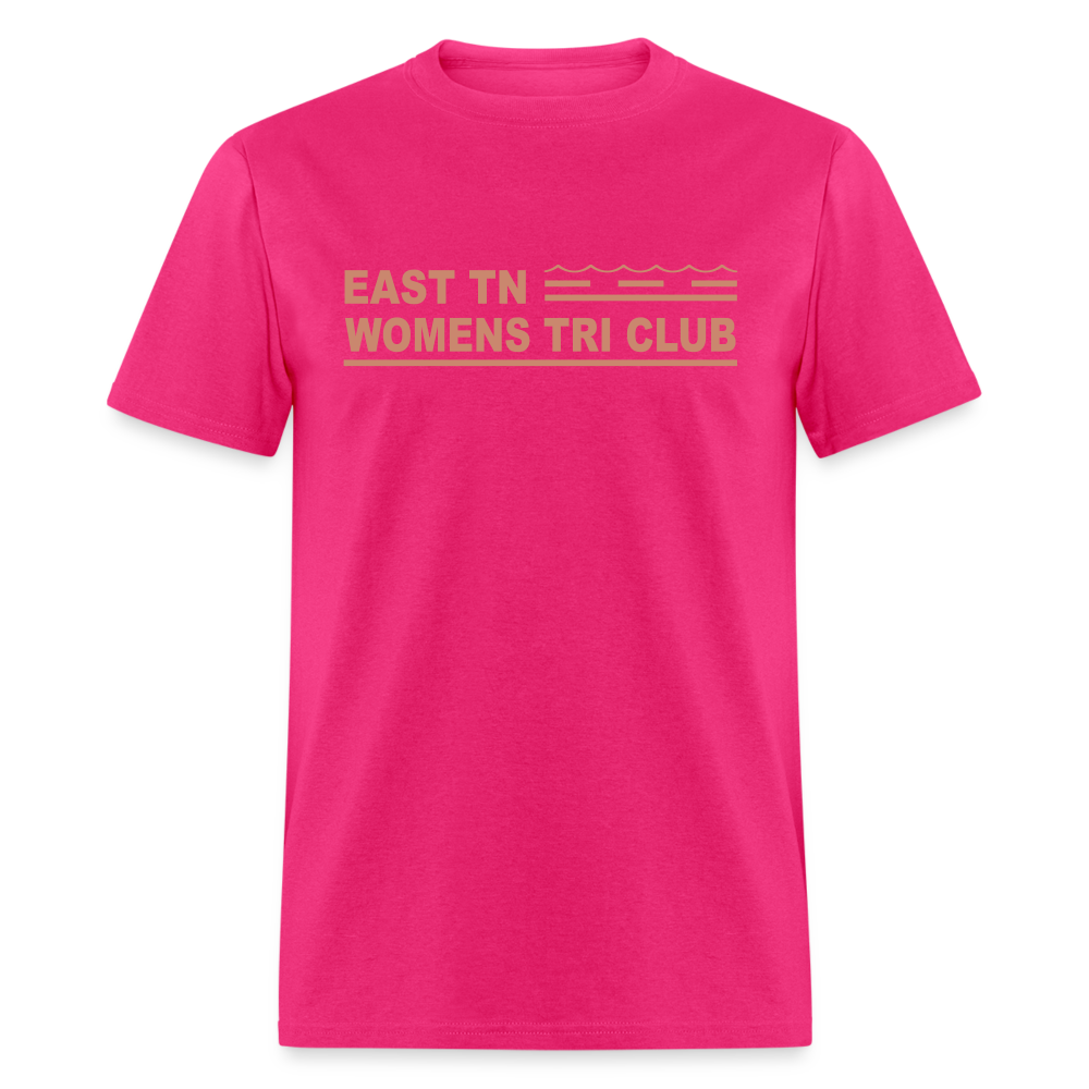 ETN Womens Tri Club Velvet Pink- Unisex Classic T-Shirt - fuchsia