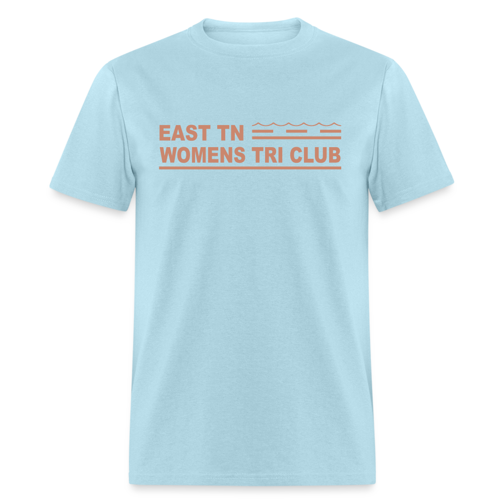 ETN Womens Tri Club Velvet Pink- Unisex Classic T-Shirt - powder blue