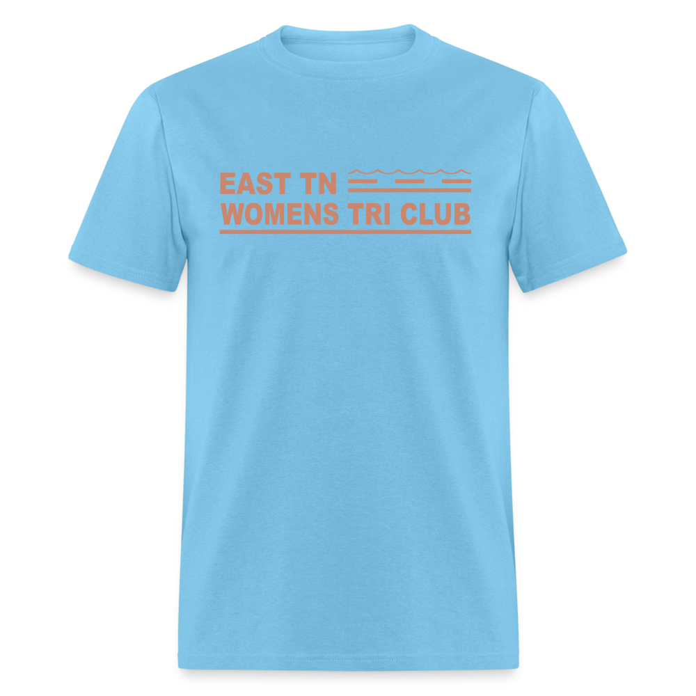 ETN Womens Tri Club Velvet Pink- Unisex Classic T-Shirt - aquatic blue