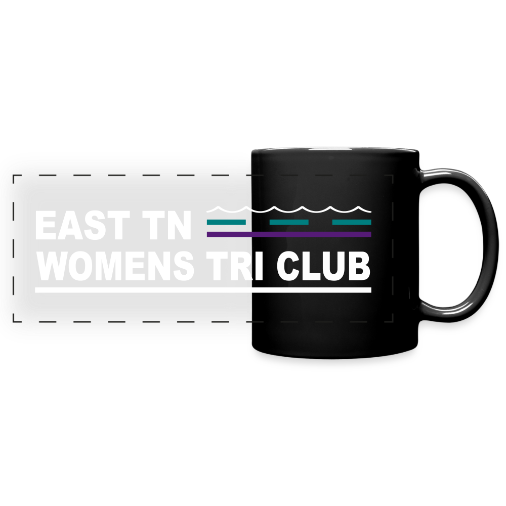 ETN Womens Tri Club- Full Color Panoramic Mug - black