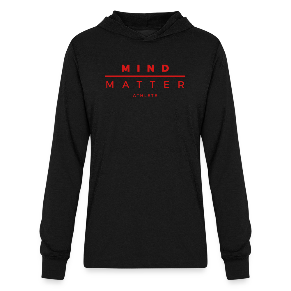 MM Athlete Red- Unisex Long Sleeve Hoodie Shirt - black