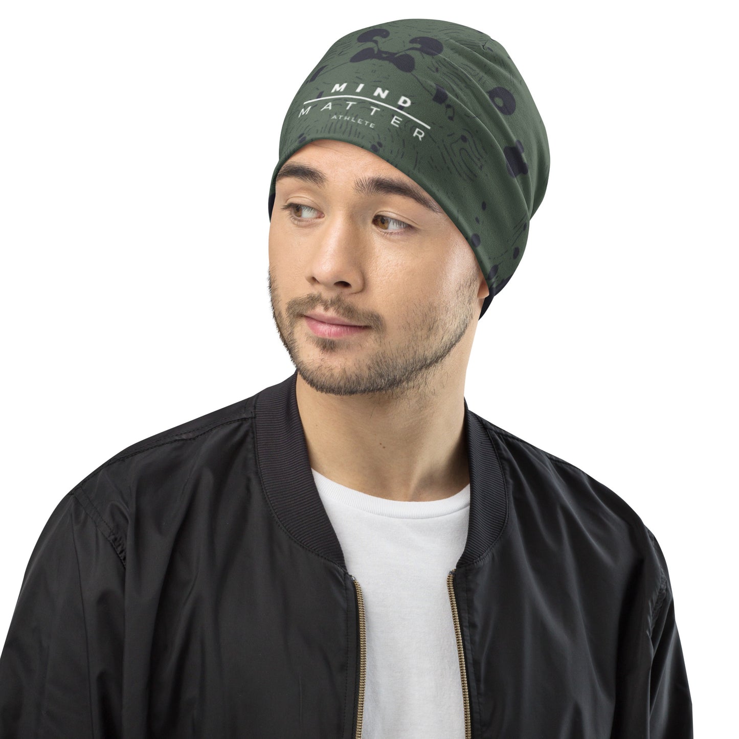 Army Green MM Athlete - Beanie