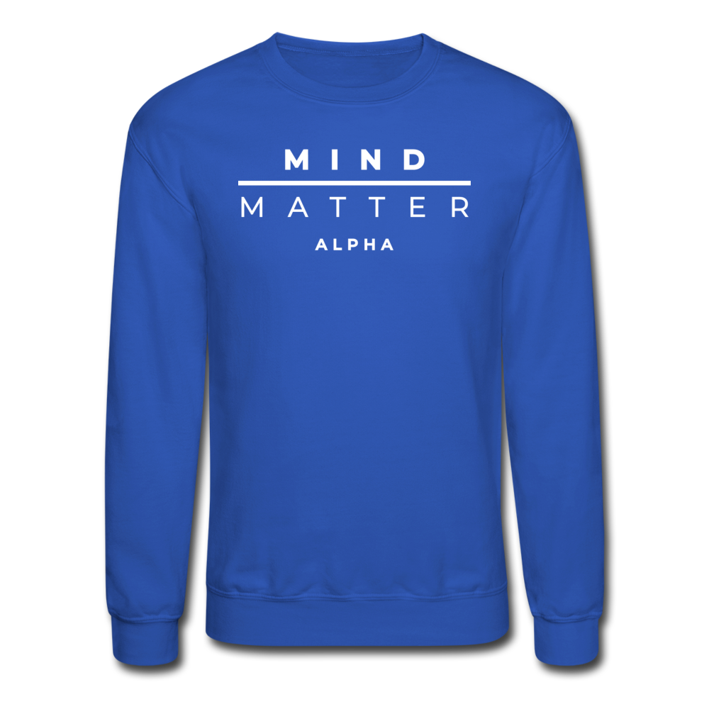 MM Alpha- Unisex Crewneck Sweatshirt - royal blue