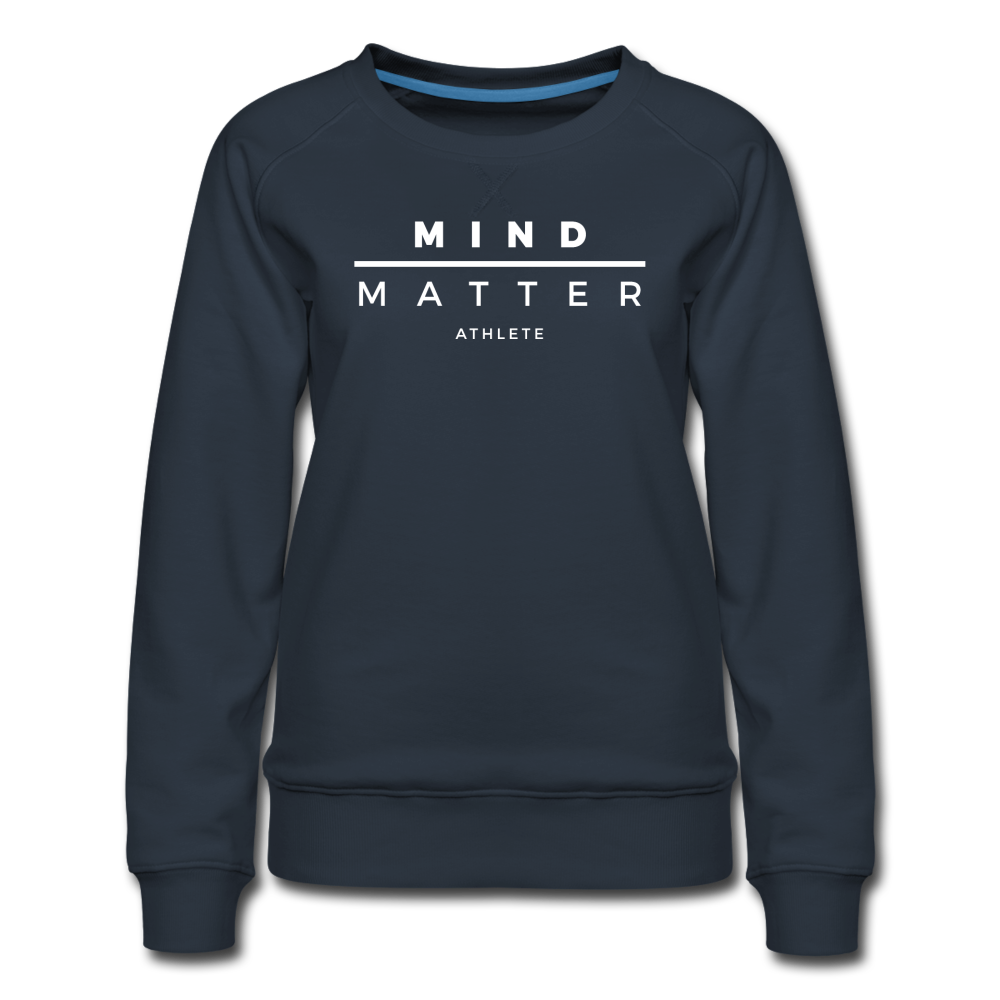 MM Athlete- Women’s Premium Sweatshirt - navy