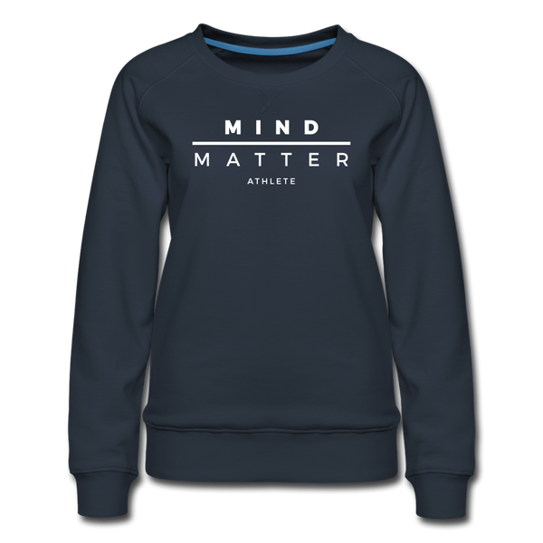 MM Athlete- Women’s Premium Sweatshirt - navy