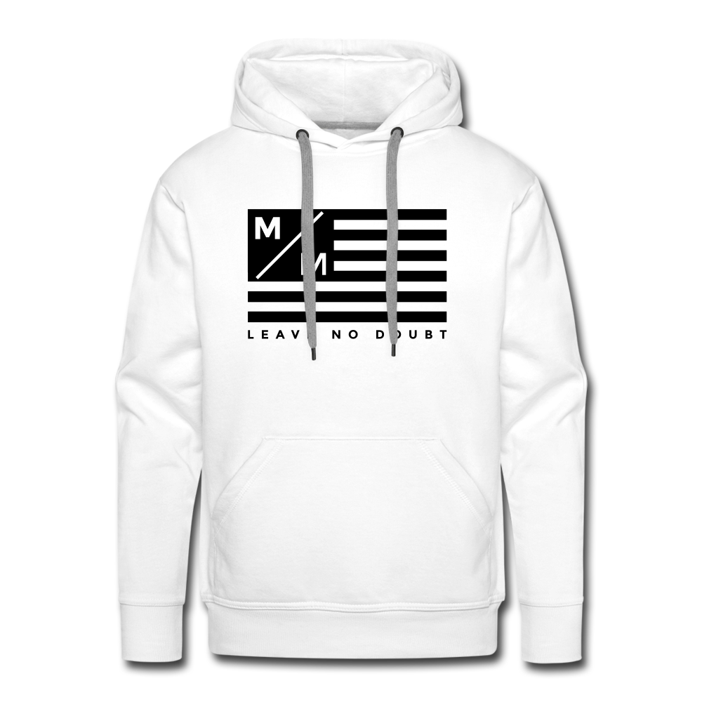 MM Flag- Men's Premium Hoodie Flex - white