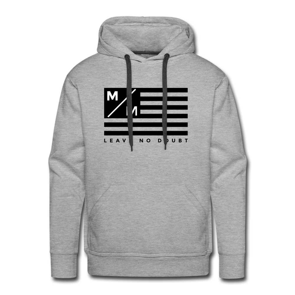 MM Flag- Men's Premium Hoodie Flex - heather grey