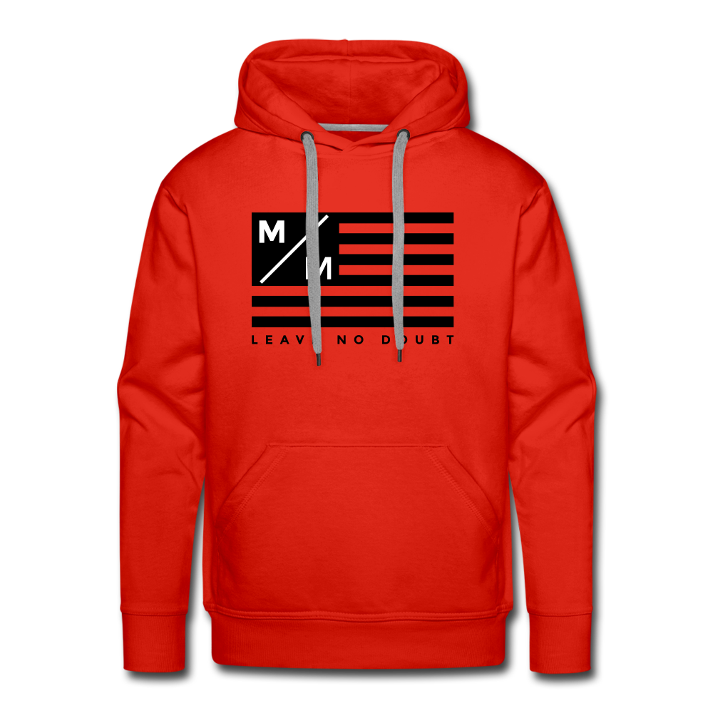 MM Flag- Men's Premium Hoodie Flex - red