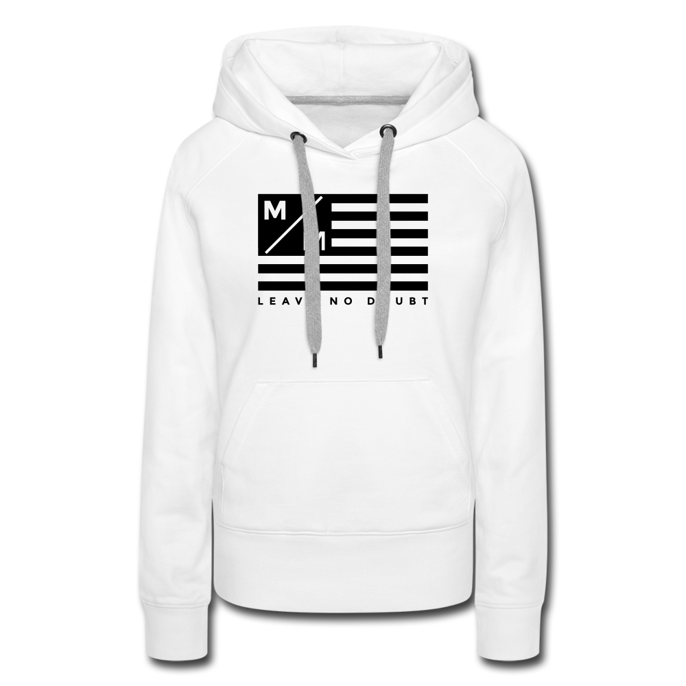 MM Flag LND- Women’s Premium Hoodie FP - white