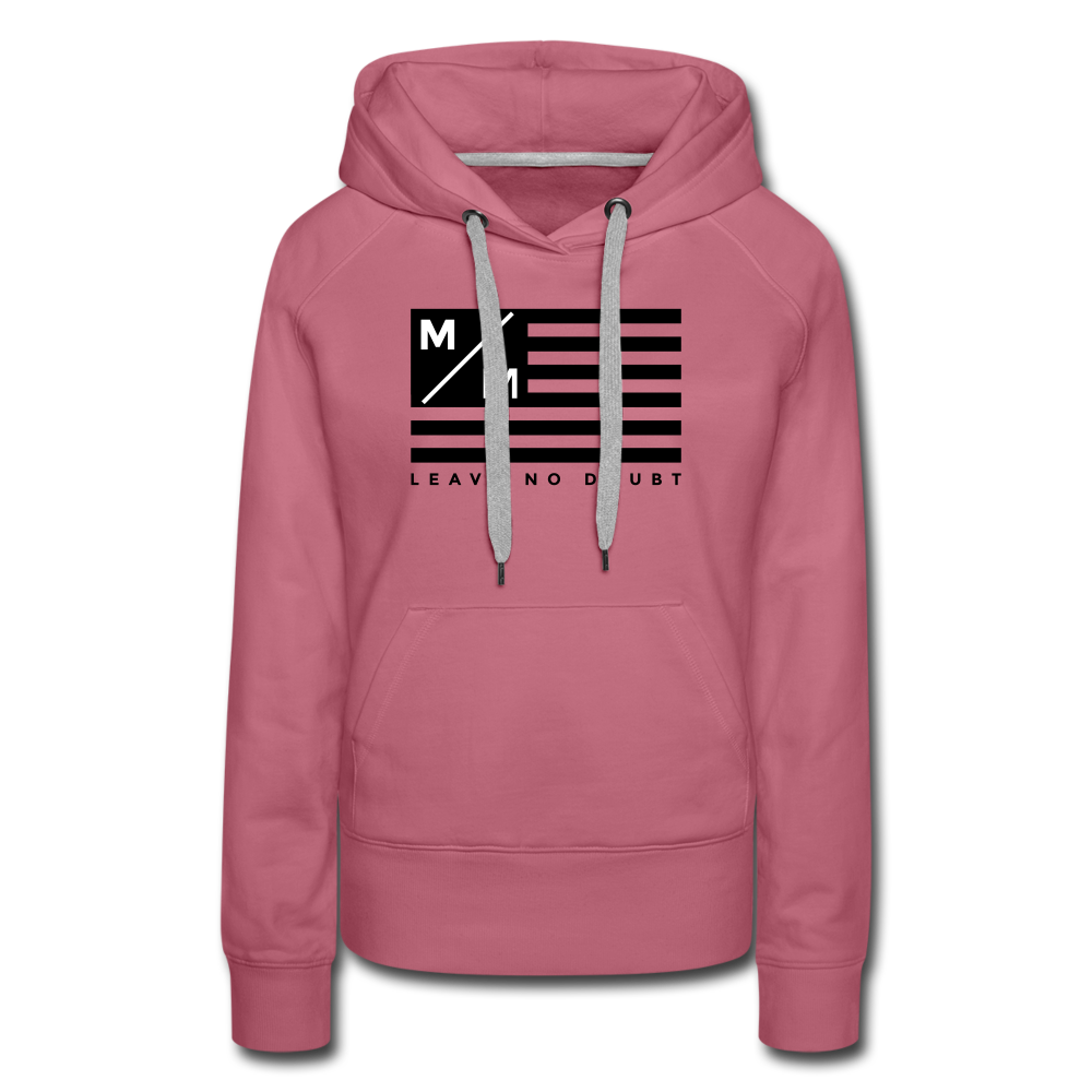 MM Flag LND- Women’s Premium Hoodie FP - mauve