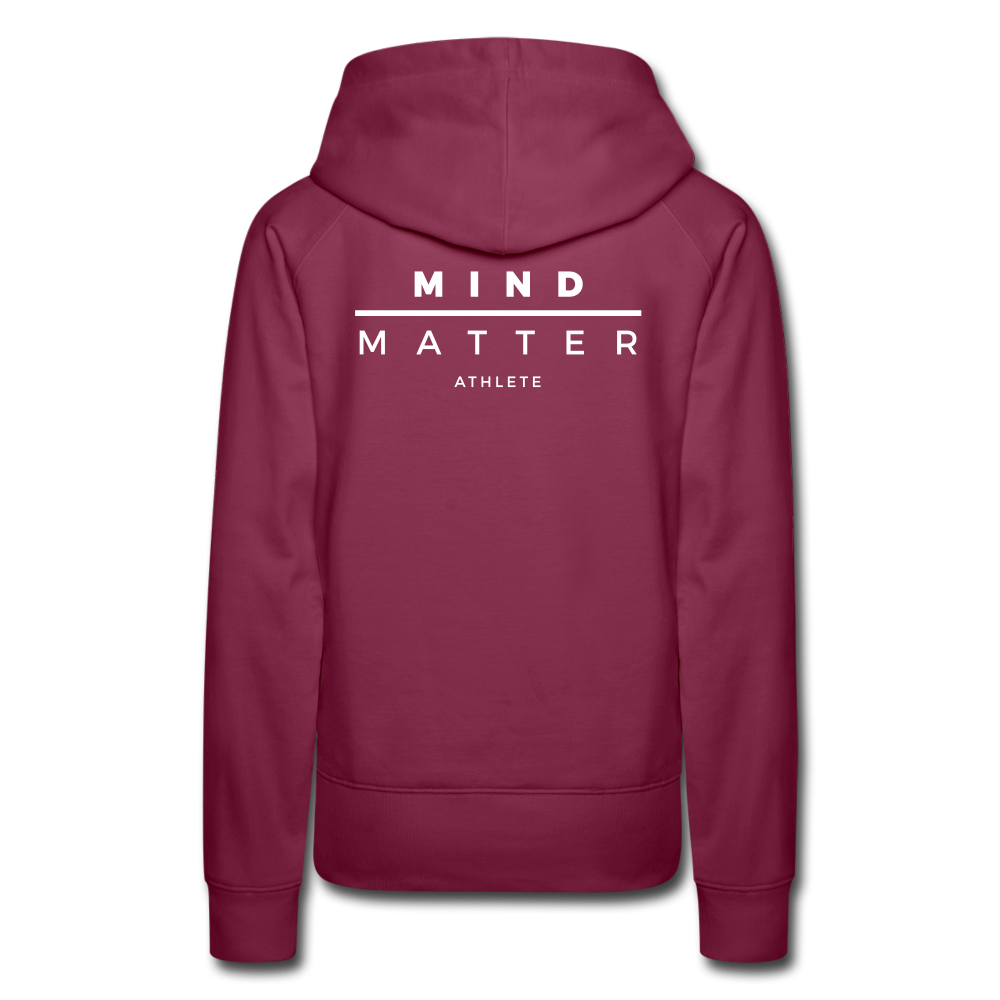 Determined MM- Women’s Premium Hoodie - burgundy