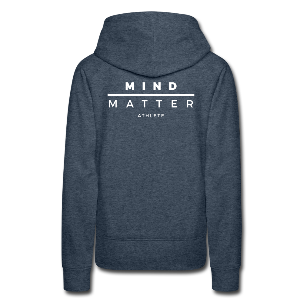 Determined MM- Women’s Premium Hoodie - heather denim