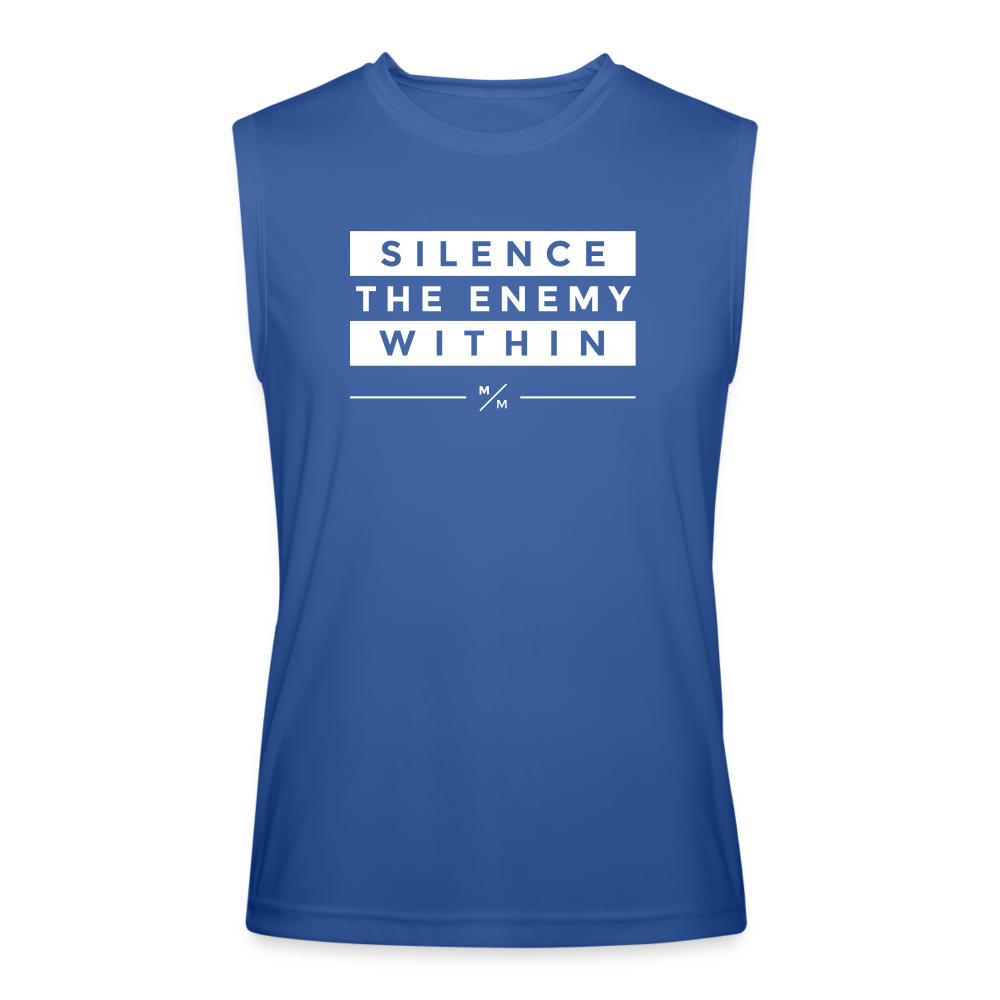 STEW- Men’s Performance Sleeveless Shirt - royal blue
