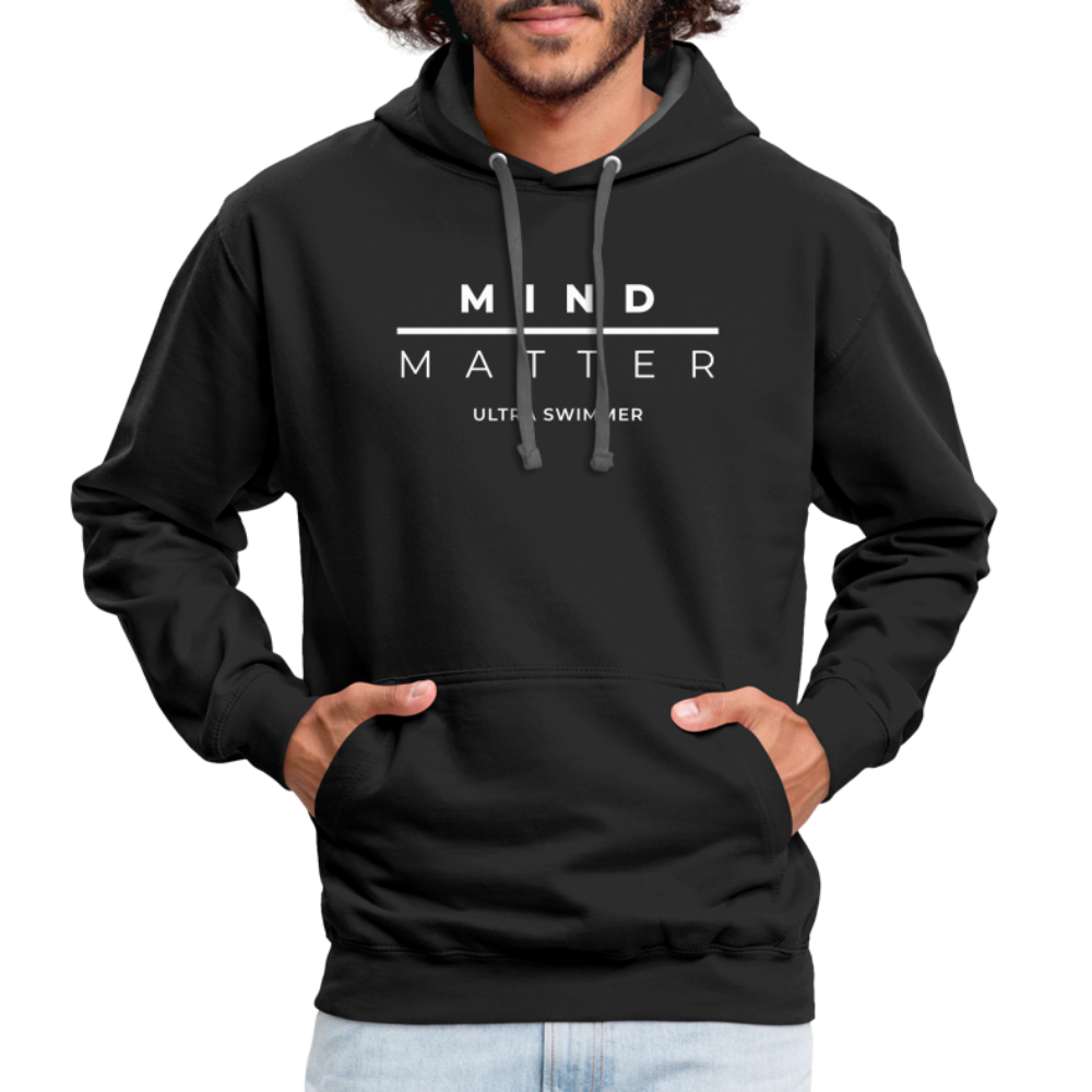 MM Ultra Swimmer - Contrast Hoodie - black/asphalt