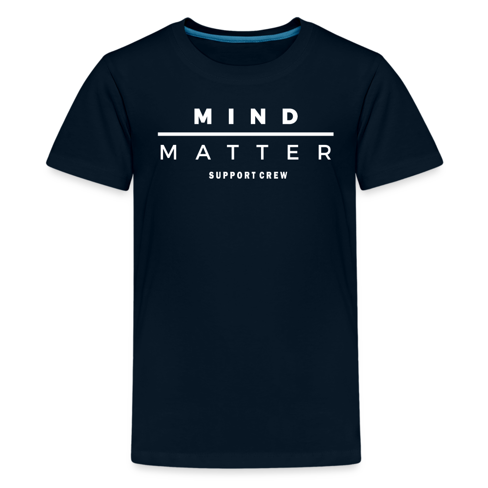 MM Support Crew- Kids' Premium T-Shirt - deep navy