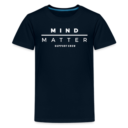 MM Support Crew- Kids' Premium T-Shirt - deep navy