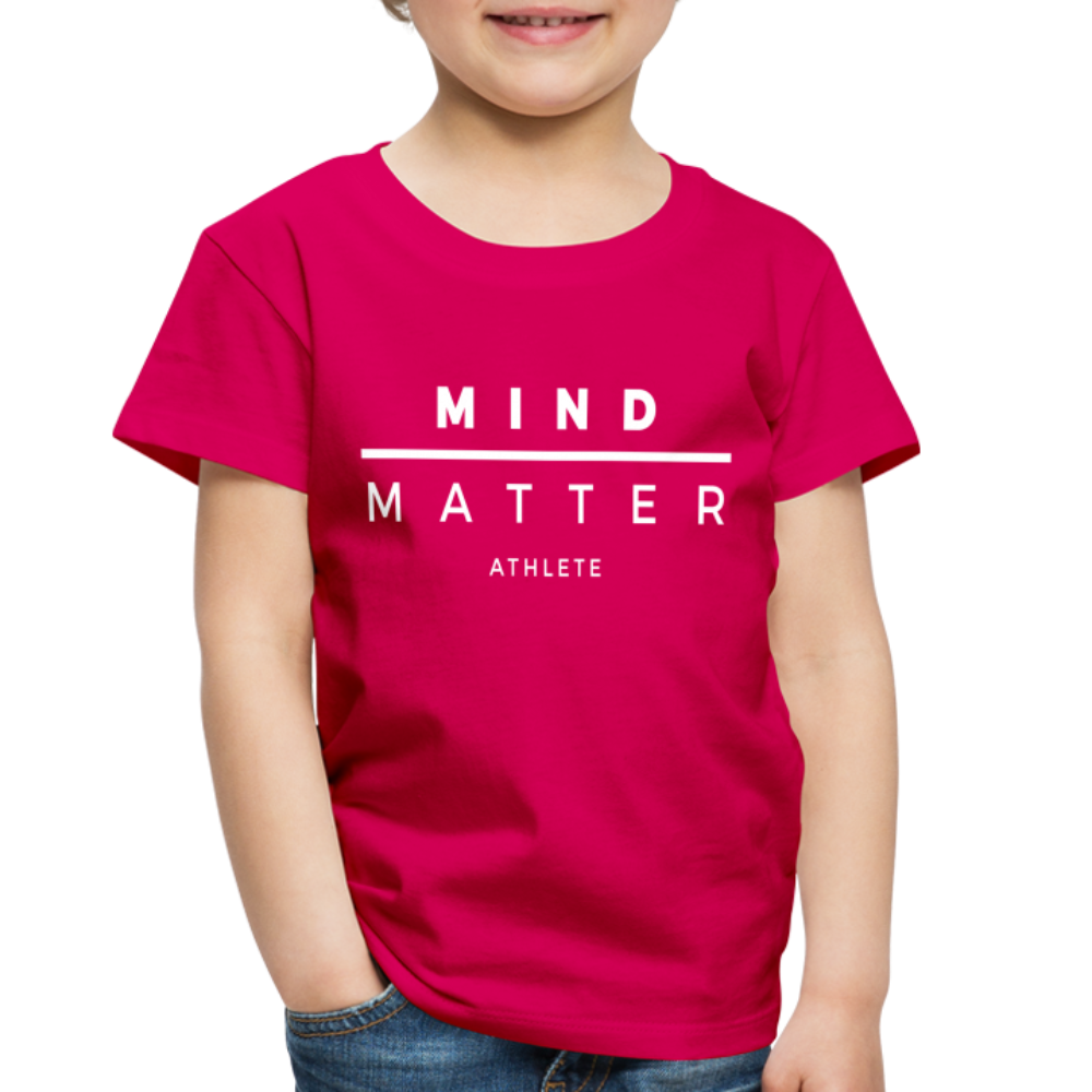 MM Athlete- Toddler Premium T-Shirt - dark pink