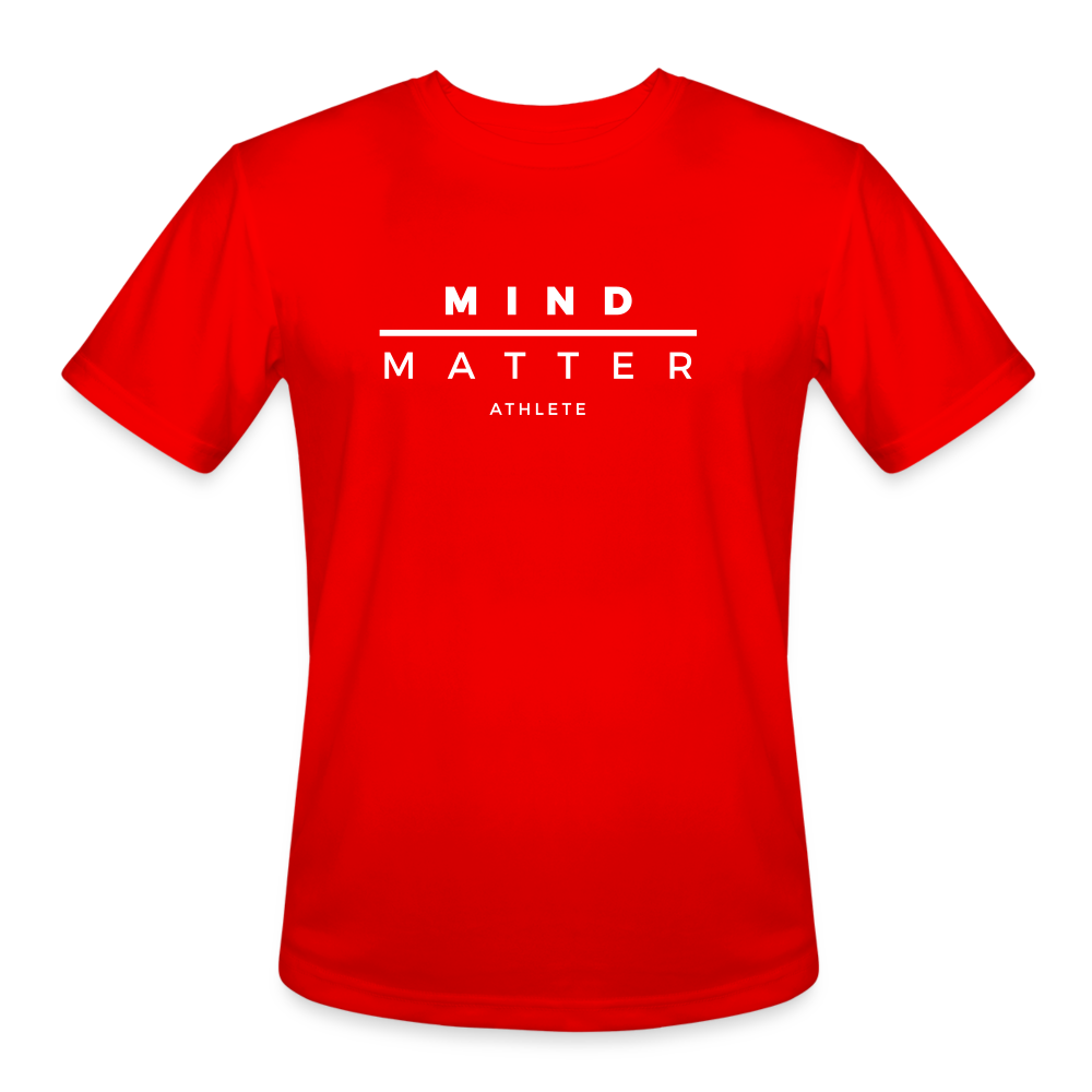 MM Athlete- Men’s Moisture Wicking Performance T-Shirt - red