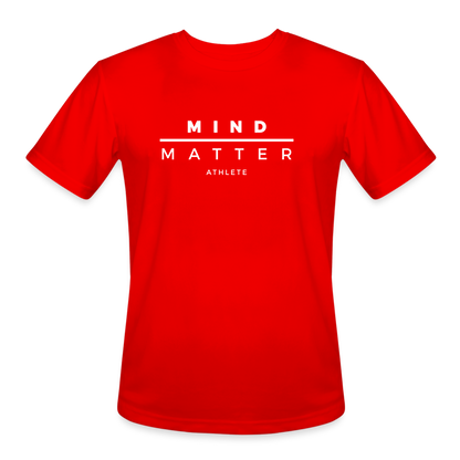 MM Athlete- Men’s Moisture Wicking Performance T-Shirt - red