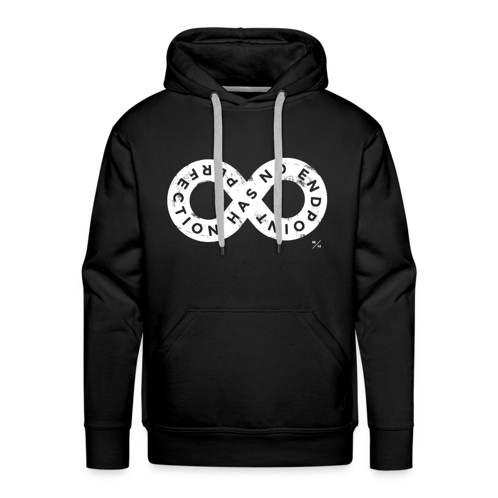 Perfection Has No Endpoint- Men’s Premium Hoodie - black
