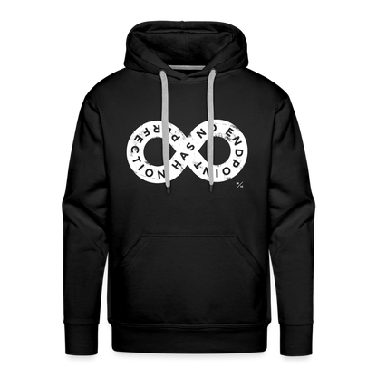 Perfection Has No Endpoint- Men’s Premium Hoodie - black