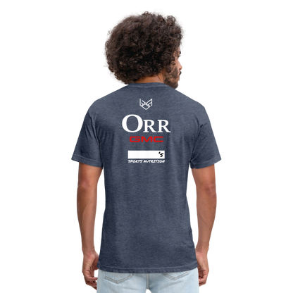 Legacy Racing Sponsors - Fitted Cotton/Poly T-Shirt by Next Level - heather navy