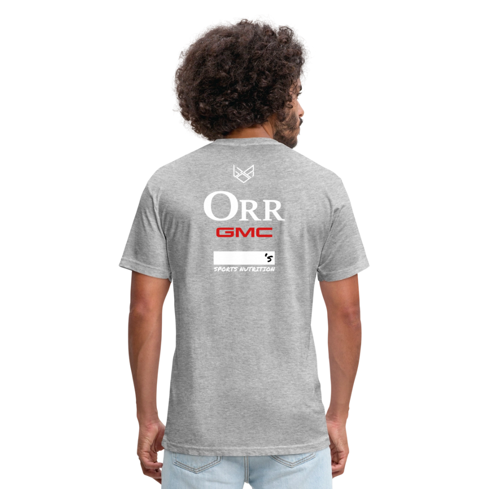 Legacy Racing Sponsors - Fitted Cotton/Poly T-Shirt by Next Level - heather gray