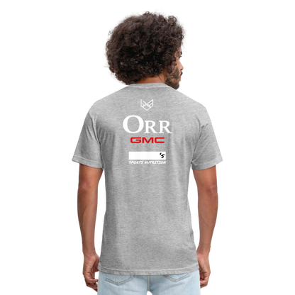 Legacy Racing Sponsors - Fitted Cotton/Poly T-Shirt by Next Level - heather gray