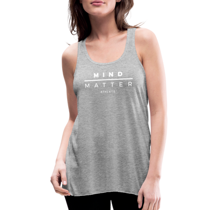 MM Athlete- Women's Flowy Tank Top - heather gray