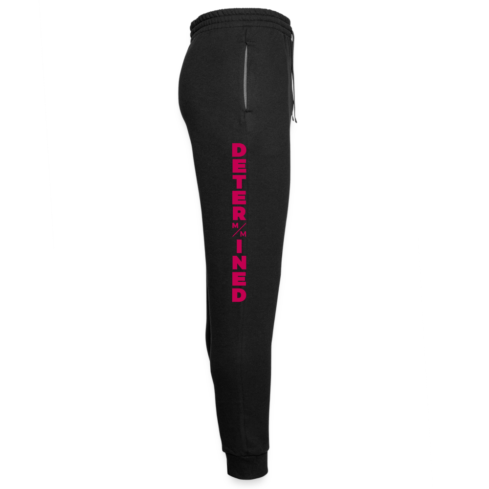 Determined Hot Pink- Unisex Joggers - black/asphalt