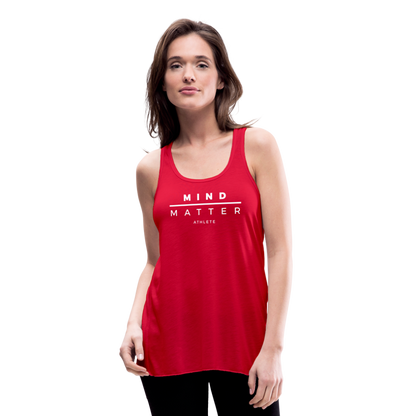 MM Athlete- Women's Flowy Tank Top - red