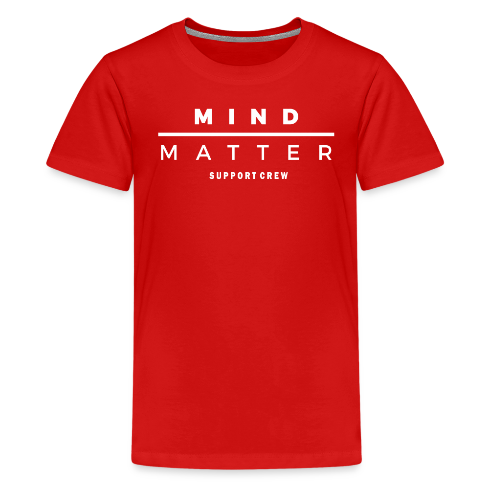 MM Support Crew- Kids' Premium T-Shirt - red