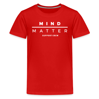 MM Support Crew- Kids' Premium T-Shirt - red