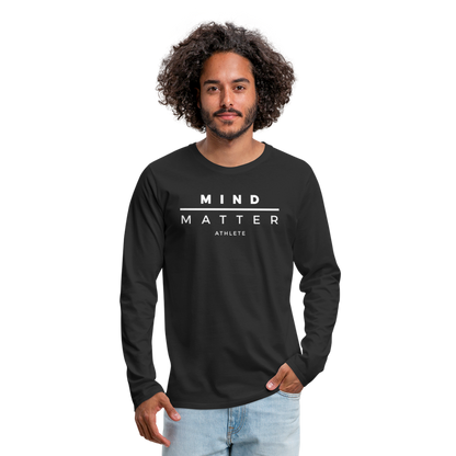 MM Athlete- Men's Premium Long Sleeve T-Shirt - black