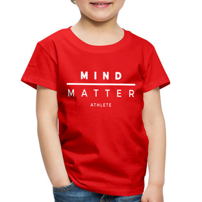 MM Athlete- Toddler Premium T-Shirt - red