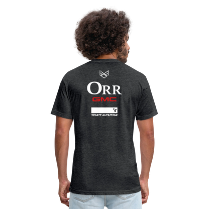 Legacy Racing Sponsors - Fitted Cotton/Poly T-Shirt by Next Level - heather black