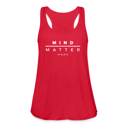 MM Athlete- Women's Flowy Tank Top - red