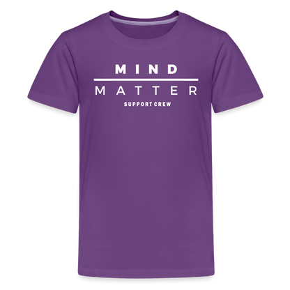 MM Support Crew- Kids' Premium T-Shirt - purple