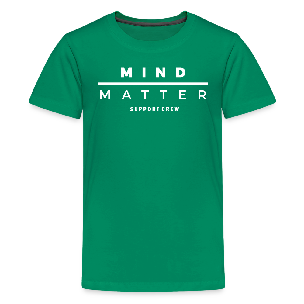 MM Support Crew- Kids' Premium T-Shirt - kelly green
