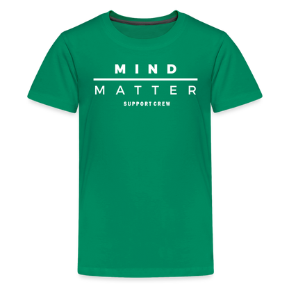 MM Support Crew- Kids' Premium T-Shirt - kelly green