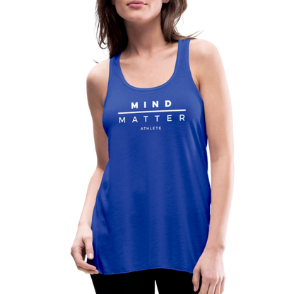 MM Athlete- Women's Flowy Tank Top - royal blue