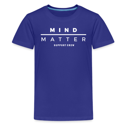 MM Support Crew- Kids' Premium T-Shirt - royal blue